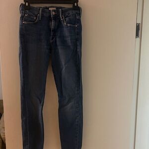 MOTHER Women's Looker Ankle Fray